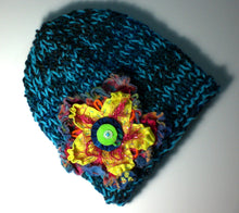 Load image into Gallery viewer, Turquoise Noise Slim Fit Hat
