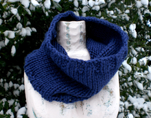 Load image into Gallery viewer, Fresh Start Cowl - Classic Blue