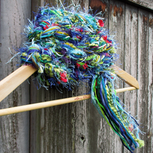 Load image into Gallery viewer, Braided Lariat Scarf - Evergreen