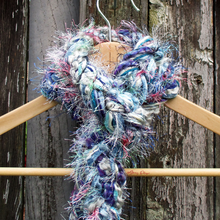 Load image into Gallery viewer, Braided Lariat Scarf - Ice