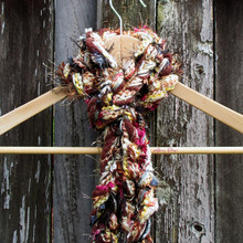 Load image into Gallery viewer, Braided Lariat Scarf - Mahogany