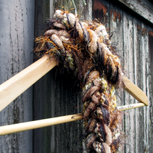 Load image into Gallery viewer, Braided Lariat Scarf - Umber