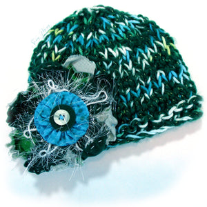 Photo Prop Newborn Hats - Evergreen
