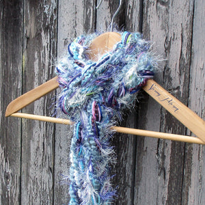 Braided Lariat Scarf - Glacier