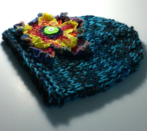 Turquoise Noise Slim Fit Hat