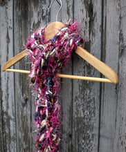 Load image into Gallery viewer, Braided Lariat Scarf - Mulberry