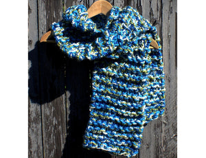 Jumbo Scarf - Fjord