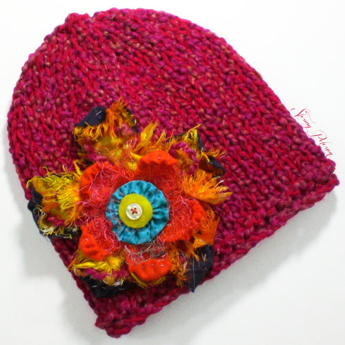 Chili Red Slim Fit Hat