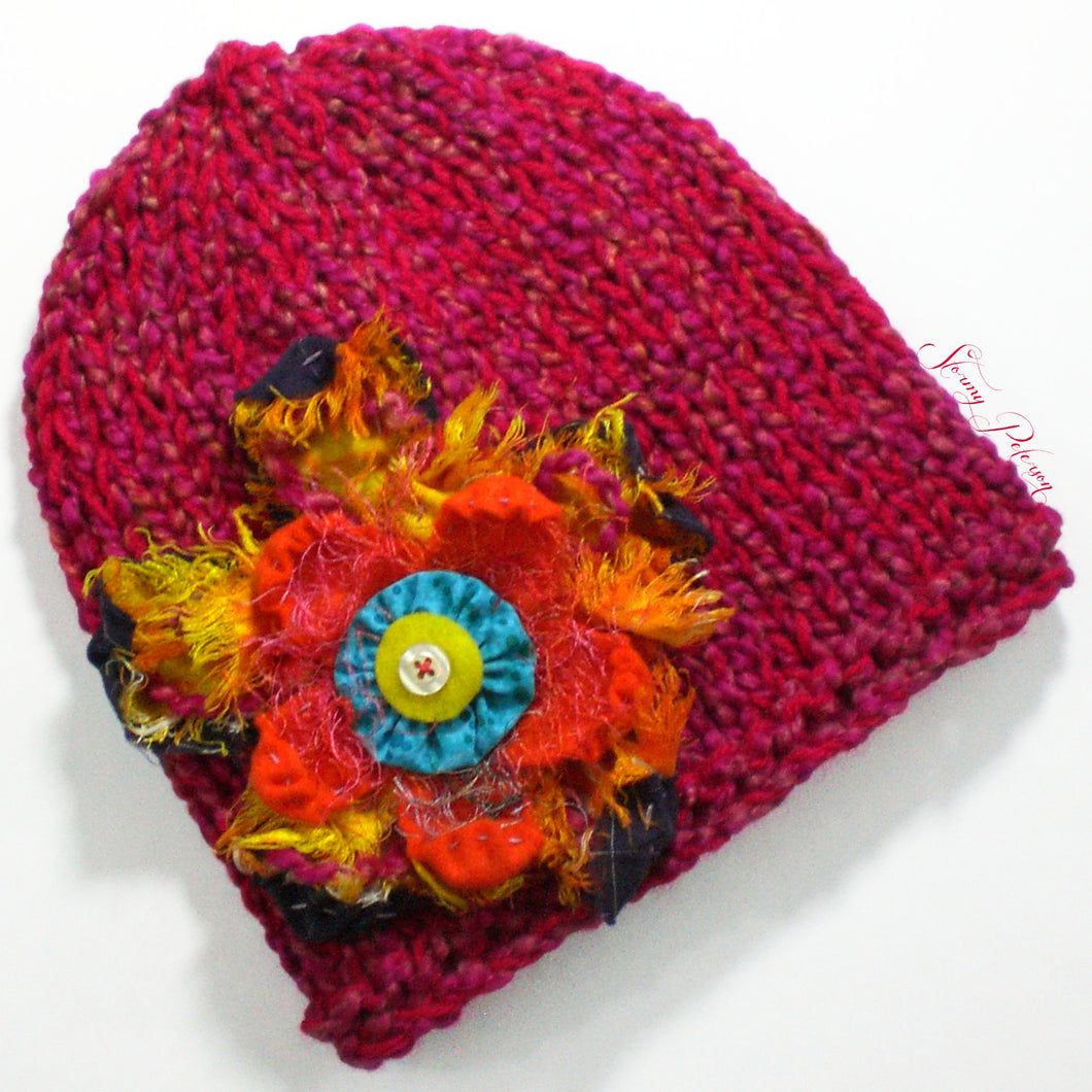 Chili Red Slim Fit Hat